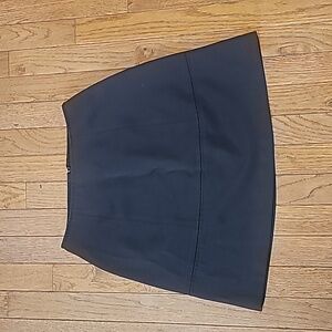 Wrapper Mini Skirt Black No Size Tag